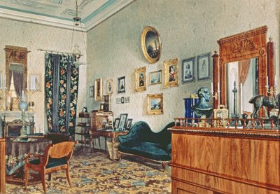 Büro von Mikhail Obreskoff, 1848 von Luigi Premazzi